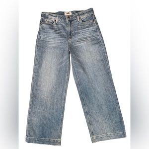 Paige Nellie Wide Leg Jeans Size 30
